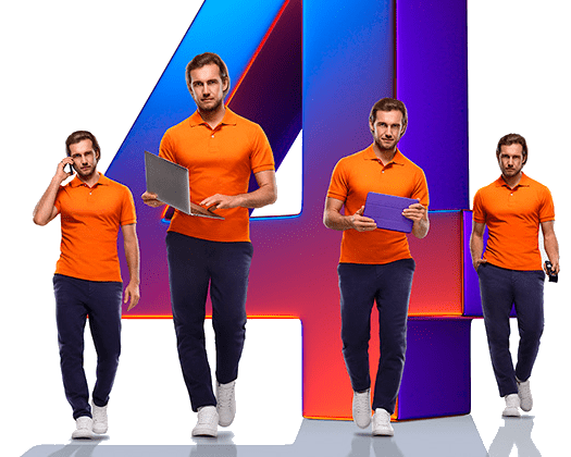 Великолепная четверка Ростелеком в&nbsp;поселок Дружный (Новосибирская область)